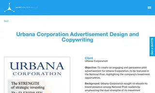 Preview of the Urbana Corporation Case Study