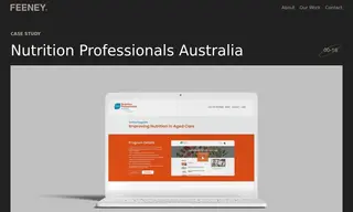 Preview of the Nutrition Professionals Australia (npa) Case Study