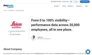 Preview of the Leica Geosystems Case Study