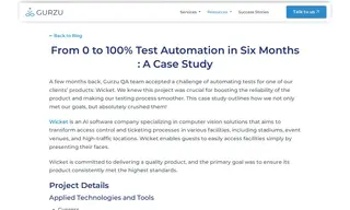Preview of the Wicket Case Study