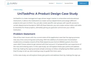Preview of the UniTaskPro Case Study