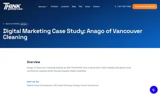 Preview of the Anago of Vancouver Cleaning Case Study