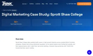 Preview of the Sprott Shaw College Case Study