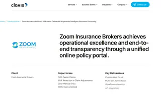 Preview of the Zoom Insurance Brokers Case Study