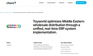 Preview of the Toyworld Distributor LLC Case Study
