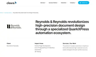 Preview of the Reynolds & Reynolds Case Study