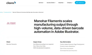 Preview of the Manohar Filaments Case Study