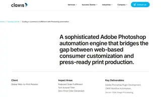 Preview of the Global Web-to-Print Retailer Case Study