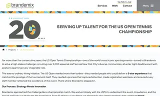 Preview of the US Open Case Study