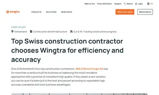 Preview of the WALO Bertschinger AG Case Study