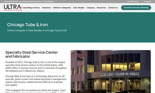 Preview of the Chicago Tube & Iron Case Study