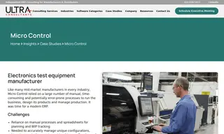Preview of the Micro Control Case Study