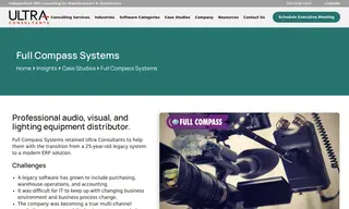 Preview of the Full Compass Case Study