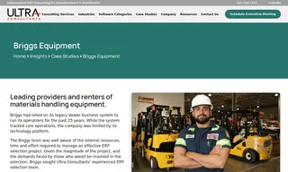 Preview of the Briggs Equipment Case Study
