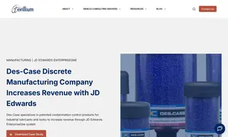 Preview of the Des-Case Corporation Case Study