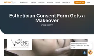 Preview of the The Waxing Room Case Study