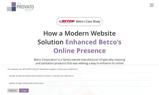 Preview of the Betco Corporation Case Study
