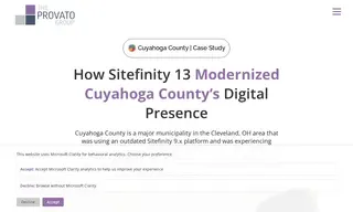 Preview of the Cuyahoga County Case Study