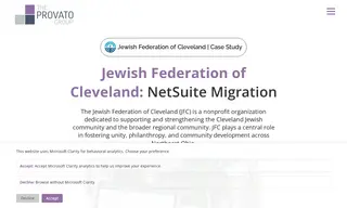 Preview of the Jewish Federation of Cleveland Case Study