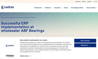 Preview of the ABF Bearings Case Study