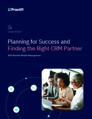 Preview of the Bartlett Wealth Management Case Study