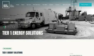 Preview of the Tier 1 Energy Solutions Inc Case Study