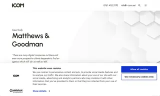 Preview of the Matthews & Goodman Case Study