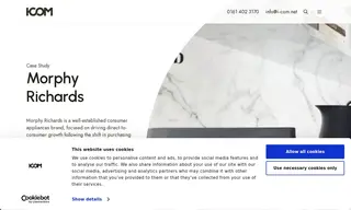 Preview of the Morphy Richards Case Study