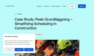 Preview of the Peab Grundläggning Case Study