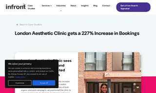Preview of the Ambra Aesthetic Clinic Case Study