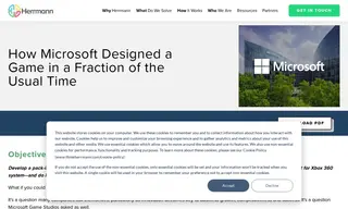 Preview of the Microsoft Game Studios Case Study
