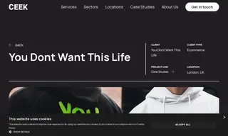 Preview of the You Don’t Want This Life Case Study