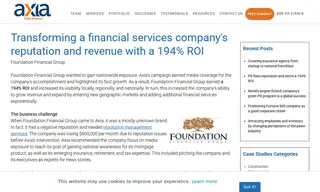 Preview of the Foundation Financial Group Case Study
