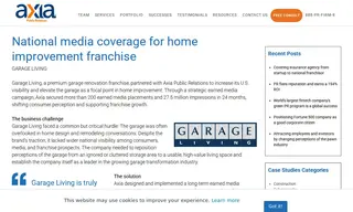 Preview of the Garage Living Case Study
