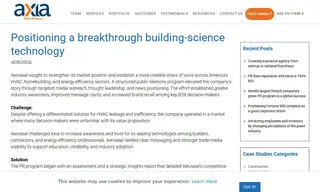 Preview of the Aeroseal Case Study