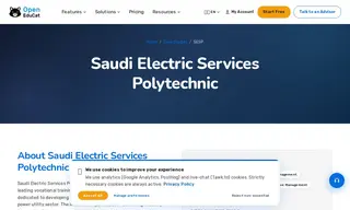 Preview of the Saudi Electric Services Polytechnic Case Study