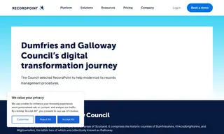 Preview of the Dumfries and Galloway Council Case Study