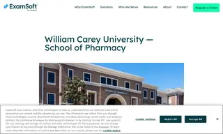 Preview of the William Carey University — School of Pharmacy Case Study