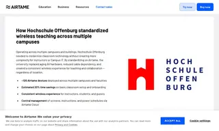 Preview of the Hochschule Offenburg Case Study