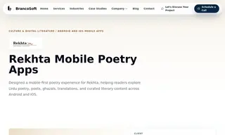Preview of the Rekhta Case Study