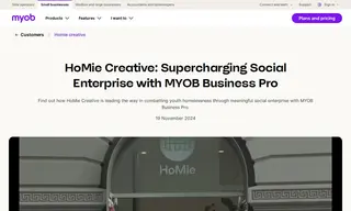 Preview of the HoMie Creative Case Study