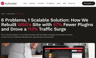 Preview of the WSG Group Case Study
