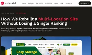 Preview of the Hills Self Storage Case Study