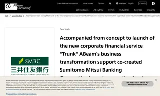 Preview of the Sumitomo Mitsui Banking Corporation Case Study