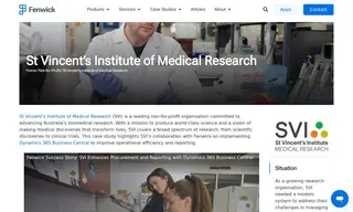 Preview of the St Vincent’s Institute of Medical Research Case Study