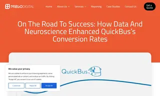 Preview of the QuickBus (Quickbus’s Conversion Rates; Quickbus South Africa) Case Study