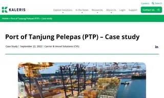 Preview of the Port of Tanjung Pelepas Case Study