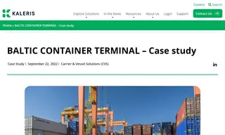 Preview of the Baltic Container Terminal Case Study