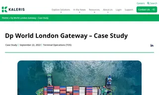 Preview of the DP World London Gateway Case Study