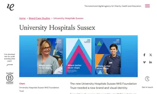 Preview of the University Hospitals Sussex NHS Foundation Trust Case Study